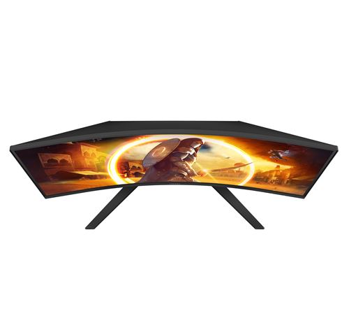 32" QHD Curved Gaming Skærm – 180 Hz, HDR10 og Ultra Hurtig Respons