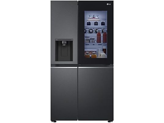 LG InstaView™ Door-in-Door® Side-by-Side Køleskab – Intelligent friskhed og maksimal komfort