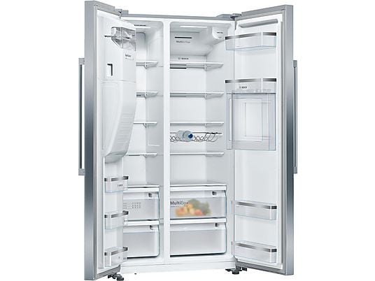 Bosch KAG93AIEP Side-by-Side Køle-/Fryseskab – Stor Kapacitet og Optimal Opbevaring