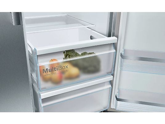 Bosch KAG93AIEP Side-by-Side Køle-/Fryseskab – Stor Kapacitet og Optimal Opbevaring