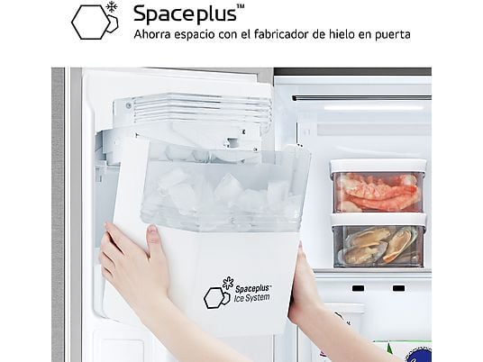 LG InstaView GSXE90MBAD Side-by-Side Køleskab – Stor kapacitet, elegant design og smart teknologi
