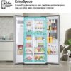 LG InstaView GSXE90MBAD Side-by-Side Køleskab – Stor kapacitet, elegant design og smart teknologi