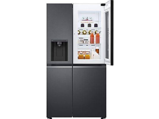 LG InstaView™ Door-in-Door® Side-by-Side Køleskab – Intelligent friskhed og maksimal komfort
