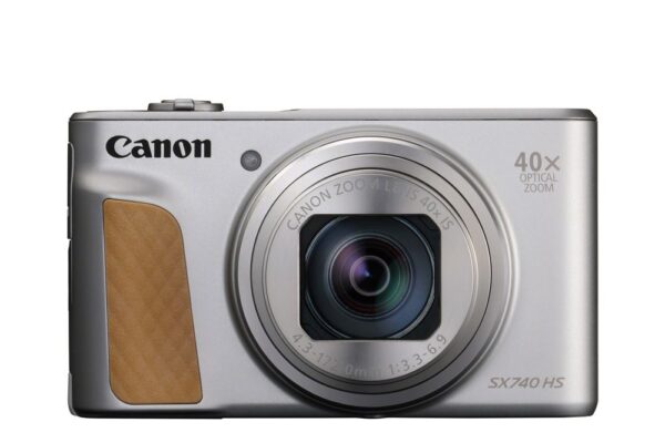 Canon PowerShot SX740 HS Lite Edition Sølv – Kompaktkamera med 40x Zoom og 4K UHD Video
