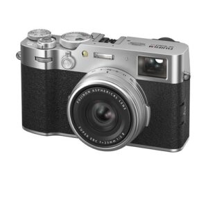 FUJIFILM X100VI Sølv – Premium Kompaktkamera med 40,2 MP og 6,2K Video