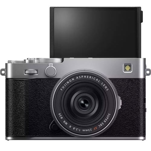 FUJIFILM X-E5 Sølv – Kompakt APS-C Systemkamera med 40,2 MP og 5-Akset Billedstabilisering