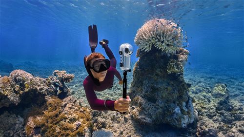 Insta360 X4 – 8K 360° Actionkamera med AI og FlowState Stabilisering