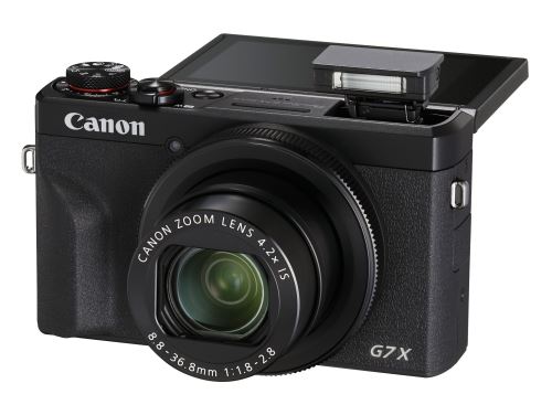 Canon PowerShot G7 X Mark III – Kompaktkamera med 20,1 MP, 4K-video og Hurtig Autofokus