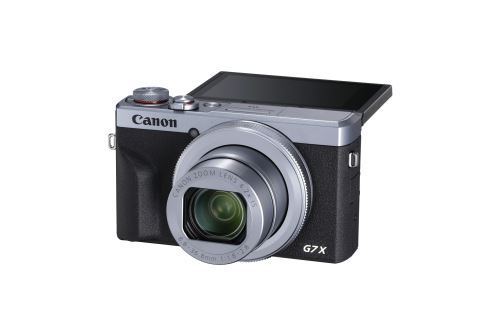 Canon PowerShot G7 X Mark III Sølv – Kompaktkamera med 20,1 MP og 4K UHD Video