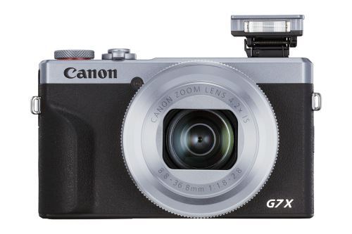 Canon PowerShot G7 X Mark III Sølv – Kompaktkamera med 20,1 MP og 4K UHD Video