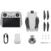Drone-Dji-Mini-3-avec-telecommande-ecran-integre-Gris-2.jpg DJI Mini 3 Drone – Kompakt, Kraftfuld og Klar til Eventyr