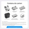 Drone-Dji-Mini-4K-Fly-More-Combo-Blanc-6.jpg DJI Mini 4K Fly More Combo Drone – Kompakt, Let og Klar til Fantastiske 4K-Optagelser
