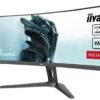 Red Eagle 45” Dual QHD Curved Gaming Monitor – Ultimativ Gamingoplevelse i Ekstra Bredformat