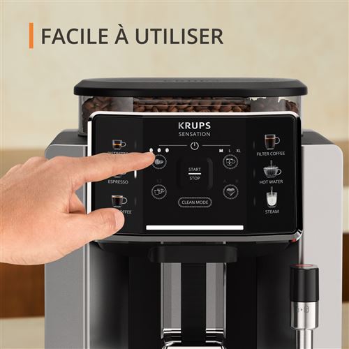 Krups Sensation – Fuldautomatisk Kaffemaskine med Barista-Kvalitet derhjemme