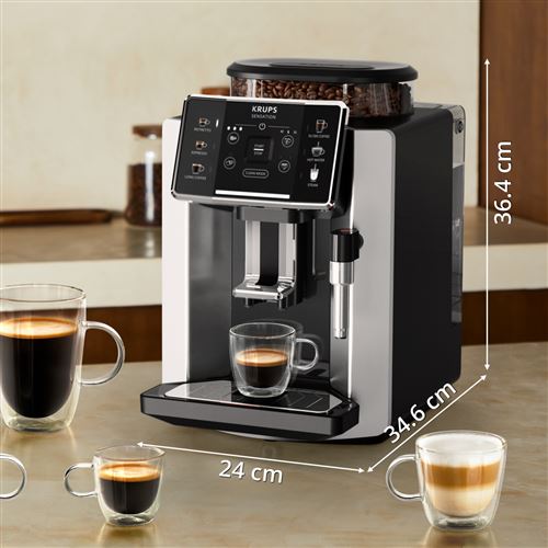 Krups Sensation – Fuldautomatisk Kaffemaskine med Barista-Kvalitet derhjemme