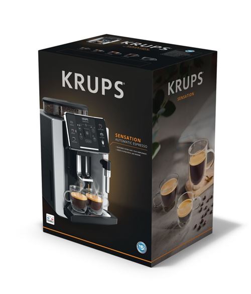 Krups Sensation – Fuldautomatisk Kaffemaskine med Barista-Kvalitet derhjemme