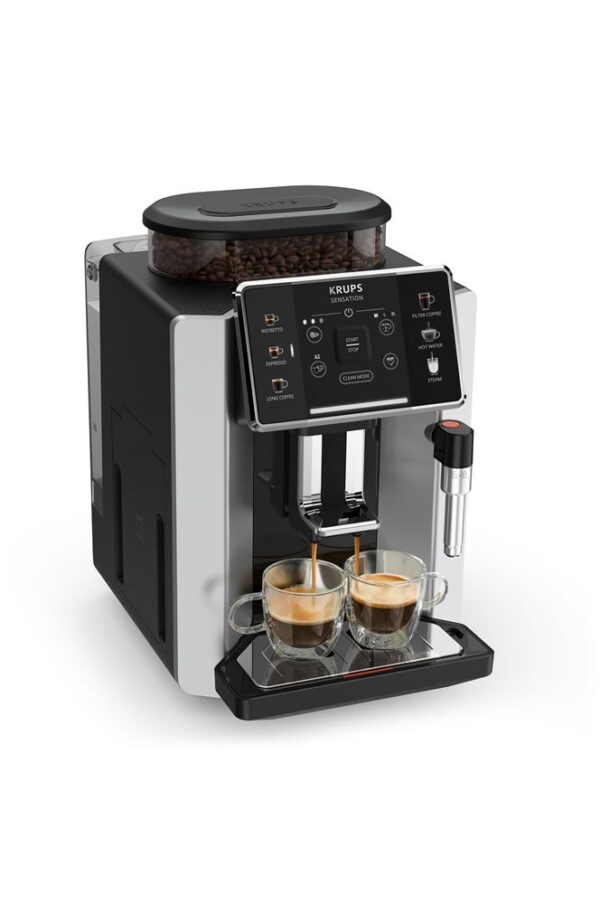 Krups Sensation – Fuldautomatisk Kaffemaskine med Barista-Kvalitet derhjemme