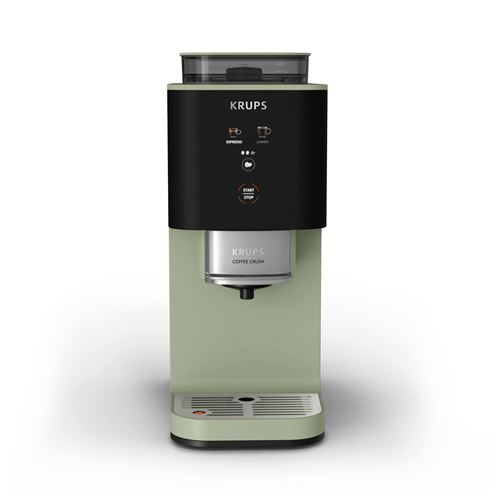 Coffee Crush Kaffemaskine med Kværn – Kompakt Design, Fyldig Smag