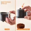 Coffee Crush Kaffemaskine med Kværn – Kompakt Design, Fyldig Smag