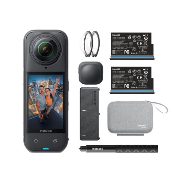 Insta360 X5 – 8K 360° Actionkamera med Avanceret Stabilisering og Lang Batteritid