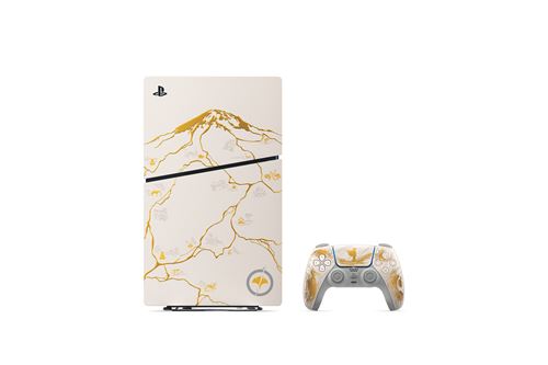 PlayStation 5 Slim Ghost of Yotei Edition – 1 TB SSD med DualSense Controller og Spilkode