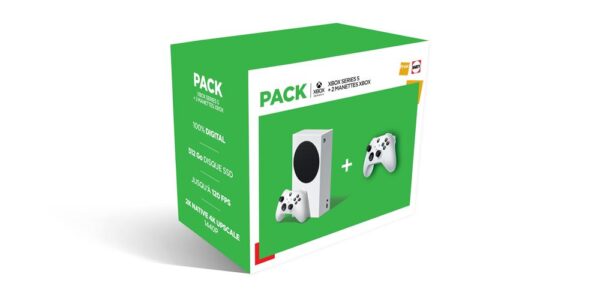 Xbox Series S Dobbelt Controller-pakke – 512 GB