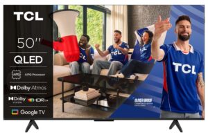 50" 4K UHD QLED TV med Google TV