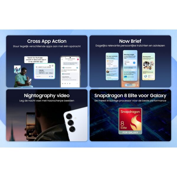 Samsung Galaxy S25 256 GB – Kraftfuld AI-smartphone med 50 MP kamera og Snapdragon 8 Elite