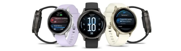 Smart GPS-ur med en ultralyse og farverig AMOLED-skærm, indbygget LED-lampe og avancerede trænings- og sundhedsfunktioner.