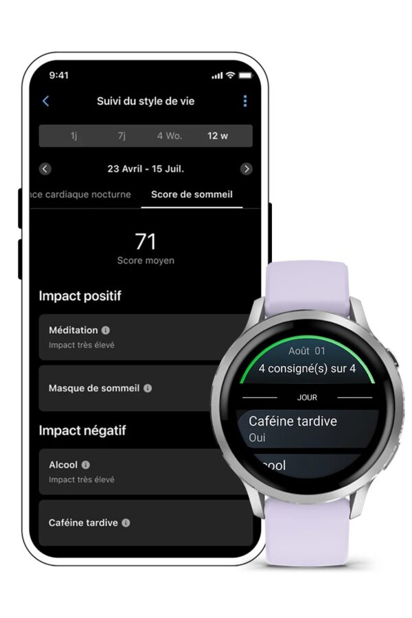 Smart GPS-ur med en ultralyse og farverig AMOLED-skærm, indbygget LED-lampe og avancerede trænings- og sundhedsfunktioner.