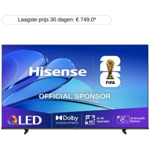 Hisense 75E71Q – Smart TV QLED 75" 4K Ultra HD med Dolby Vision & VIDAA