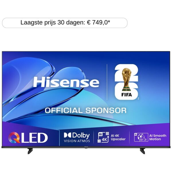 Hisense 75E71Q – Smart TV QLED 75" 4K Ultra HD med Dolby Vision & VIDAA