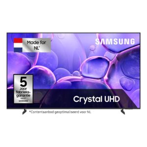 Samsung 55" Crystal UHD U8000F (2025) Smart TV – 4K UHD med levende farver og elegant design