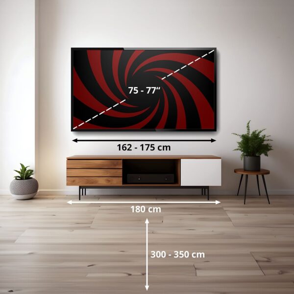 Hisense 75E71Q – Smart TV QLED 75" 4K Ultra HD med Dolby Vision & VIDAA