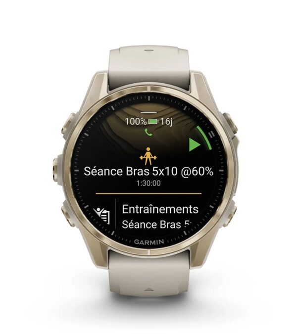 Førsteklasses multisports-smartur med GPS og funktioner, der omfatter inReach®-teknologi til mobil forbindelse.