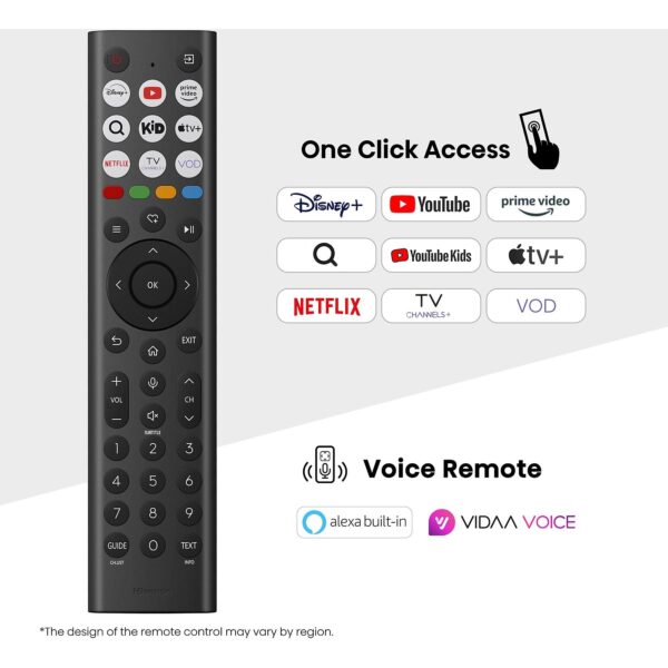 Hisense 75E71Q – Smart TV QLED 75" 4K Ultra HD med Dolby Vision & VIDAA