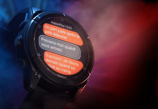 Førsteklasses multisports-smartur med GPS og funktioner, der omfatter inReach®-teknologi til mobil forbindelse.