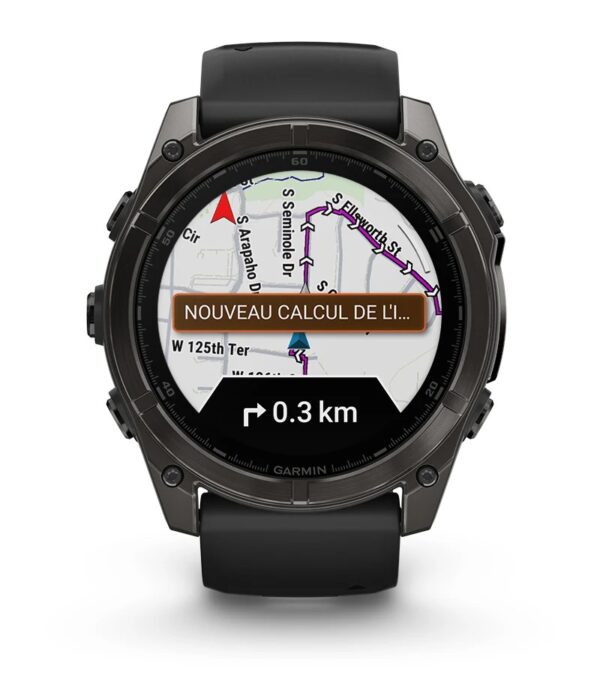Førsteklasses multisports-smartur med GPS og funktioner, der omfatter inReach®-teknologi til mobil forbindelse.