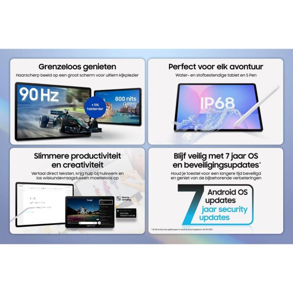 Samsung Galaxy Tab A11+ 11" Wi-Fi + 4G LTE – Kraftfuld, elegant og altid forbundet