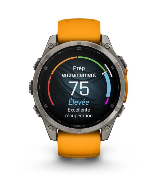 Førsteklasses multisports-smartur med GPS og funktioner, der omfatter inReach®-teknologi til mobil forbindelse.